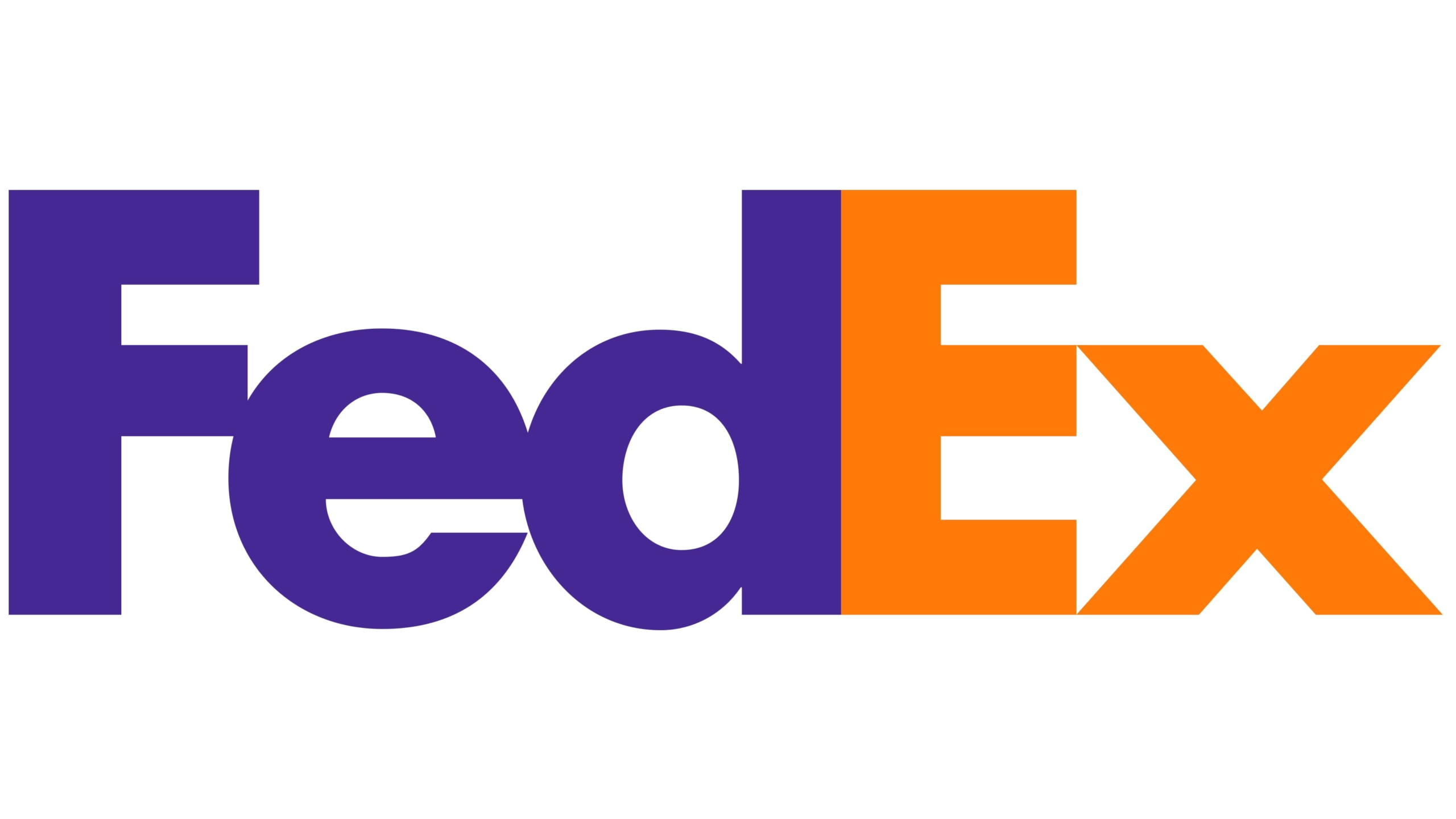 Logo corporativo de FedEx